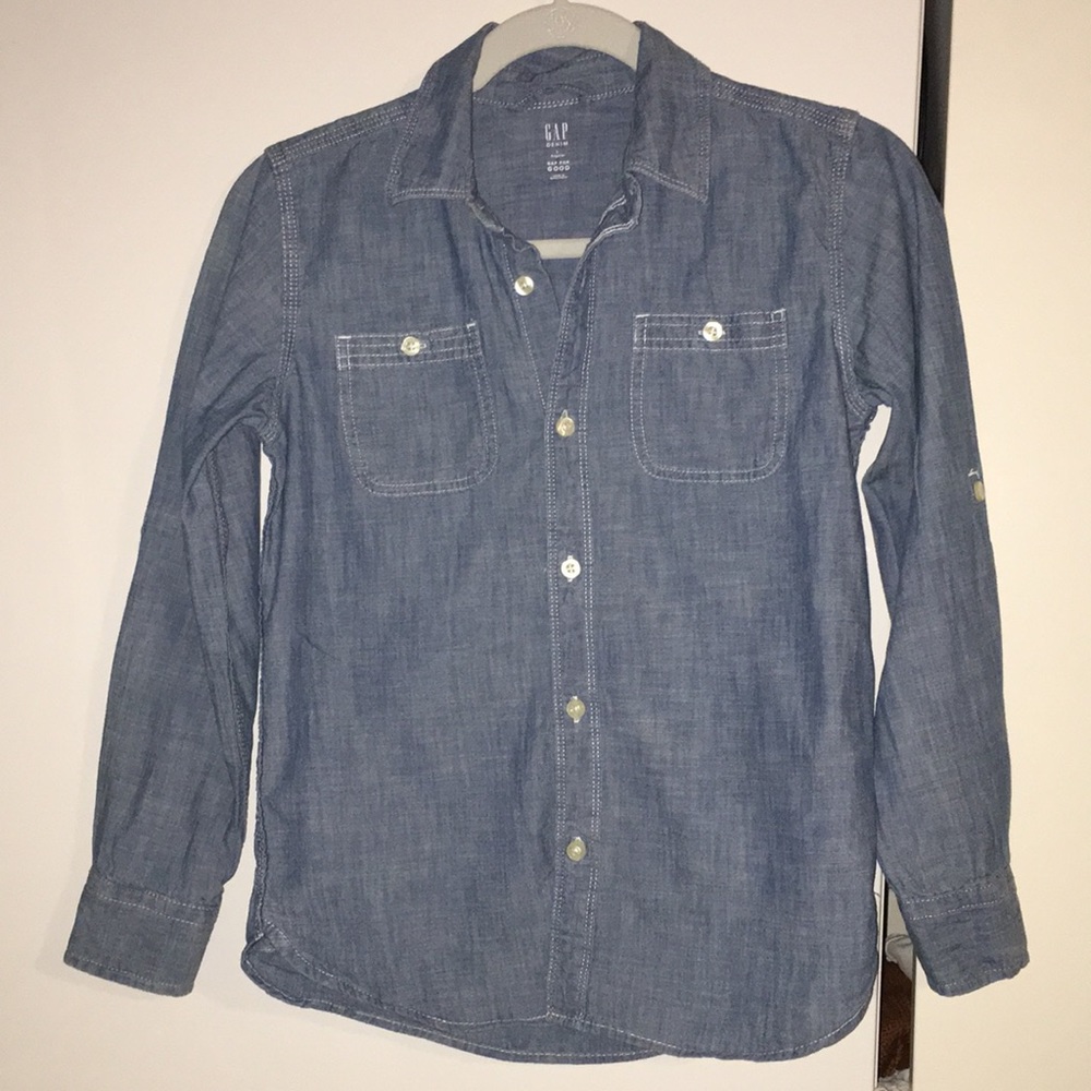 Boys Denim Gap button up